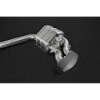 Komplett-Abgasanlage aus Edelstahl mit Klappe Capristo Mercedes-Benz SL63/65 (R230) 2001-2011 02MB04603001