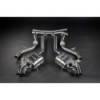Stainless steel complete exhaust system with valve Capristo Mercedes-Benz SL63 (R232) 2022-2026 02MB03603017