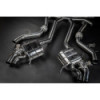 Sistema de escape completo de acero inoxidable con válvula Capristo Mercedes-Benz SL63 (R232) 2022-2026 02MB03603017