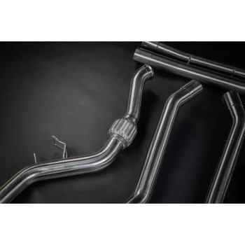 Sistema di scarico completo in acciaio inox con valvola Capristo Mercedes-Benz SL63 (R232) 2022-2026 02MB03603017
