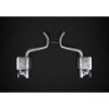 Komplett-Abgasanlage aus Edelstahl mit Klappe Capristo Mercedes-Benz SL55/63/65 (R231) 2012-2018 02MB03603006