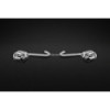 Sistema di scarico completo in acciaio inox con valvola Capristo Mercedes-Benz SL55/63/65 (R231) 2012-2018 02MB03603006