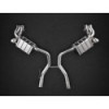 Stainless steel complete exhaust system with valve Capristo Mercedes-Benz S63/560/500 (C217) Coupe 2015-2021 02MB08103008