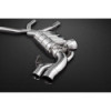 Système d'échappement complet en inox avec valve Capristo Mercedes-Benz S63/560/500 (C217) Coupe 2015-2021 02MB08103008