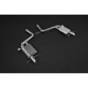 Komplett-Abgasanlage aus Edelstahl mit Klappe Capristo Mercedes-Benz S63/500 (W222) Sedan 2014-2016 02MB04403002