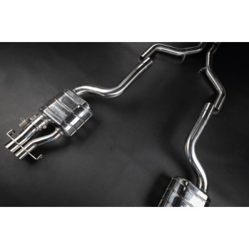 Sistema di scarico completo in acciaio inox con valvola Capristo Mercedes-Benz S63 (223) E-Performance 2020-2027 02MB04403045