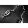 Stainless steel complete exhaust system with valve Capristo Mercedes-Benz S63 (223) E-Performance 2020-2027 02MB04403045
