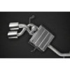 Schalldämpfer hinten mit Klappe und Endrohren Edelstahl Capristo Mercedes-Benz ML63 (W164) 2006-2011 02MB07503005
