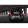 Silencers rear with valve and exhaust tips ceramic Capristo Mercedes-Benz ML63 (W164) 2006-2011 02MB07503001