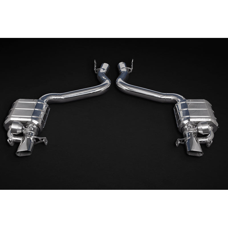 Sistema di scarico completo in acciaio inox con valvola Capristo Mercedes-Benz GT63/S (290) 4dr Coupe 2018-2027 02MB08903032