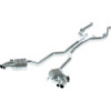 Sistema de escape completo de acero inoxidable con válvula y kit E2E Capristo Mercedes-Benz GT55 (C192) Coupe 2024-2027