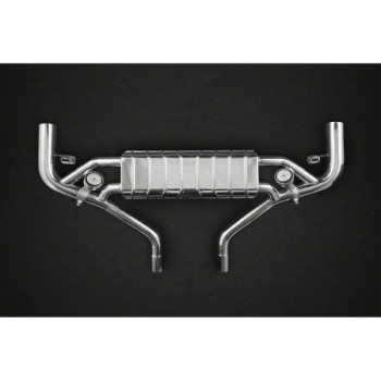 Sistema di scarico completo in acciaio inox con valvola Capristo Mercedes-Benz GLE63 (W166) 2015 02MB06703001
