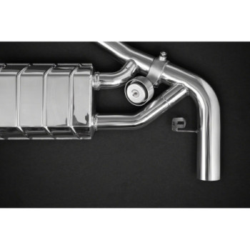 Système d'échappement complet en acier inoxydable avec valve Capristo Mercedes-Benz GLE63 (W166) 2015 02MB06703001
