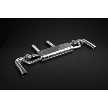 Système d'échappement complet en inox avec valve Capristo Mercedes-Benz GLE550/500 (C292/W166) 2015-2018 02MB09103002