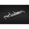 Sistema de escape completo de acero inoxidable con válvula Capristo Mercedes-Benz GLE43/450 (C292) Coupe 2015-2019 02MB09103016