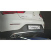 Sistema de escape completo de acero inoxidable con válvula Capristo Mercedes-Benz GLC43/450 (253) 2015-2019 02MB10703001