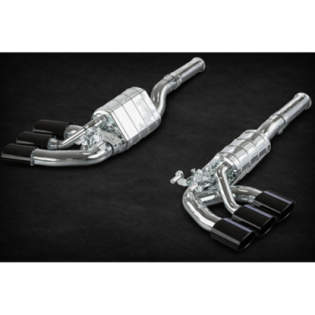 Silenciadores de acero inoxidable con válvula triples Capristo Mercedes-Benz G63 (W465) 2025-2026 02MB08503095-B
