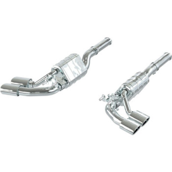 Silenziatori in acciaio inox con valvola doppi Capristo Mercedes-Benz G63 (W465) 2025-2026 02MB08503089-B