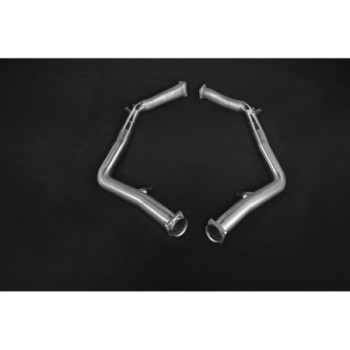 Downpipe in acciaio inox con catalizzatori sportivi 250 celle Capristo Mercedes-Benz G63 (W463A) 2019-2024 02MB08503057