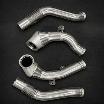 Downpipe Katalysator-Ersatzrohre aus Edelstahl Capristo Mercedes-Benz G63 (W463A) 2019-2024 02MB08503058