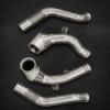 Downpipe Katalysator-Ersatzrohre aus Edelstahl Capristo Mercedes-Benz G63 (W463A) 2019-2024 02MB08503058