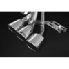 Silenziatori in acciaio inox con valvola ECE tripli Capristo Mercedes-Benz G63 (W463) 2012-2018 02MB08503012