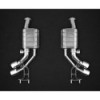 Silencieux en inox avec valve ECE doubles Capristo Mercedes-Benz G550/G500 4x4 Squared (W463) 2015-2018 02MB08503004
