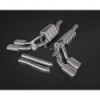 Silenciadores de acero inoxidable con válvula dobles Capristo Mercedes-Benz G550/500 (W463A) 2019-2024 02MB08503049