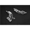 Stainless steel silencers with valve ECE triple Capristo Mercedes-Benz G550/500 (W463) 2012-2018 02MB08503012