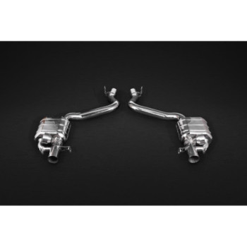 Komplett-Abgasanlage aus Edelstahl mit Klappe Capristo Mercedes-Benz E63/S (213) 2016-2023 02MB02403034