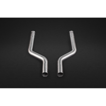 Komplett-Abgasanlage aus Edelstahl mit Klappe Capristo Mercedes-Benz E63/S (213) 2016-2023 02MB02403034