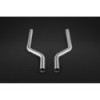 Sistema de escape completo de acero inoxidable con válvula Capristo Mercedes-Benz E63/S (213) 2016-2023 02MB02403034