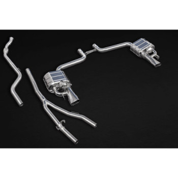 Sistema di scarico completo in acciaio inox con valvola Capristo Mercedes-Benz E53 (213/238) 2020-2023 02MB02403029