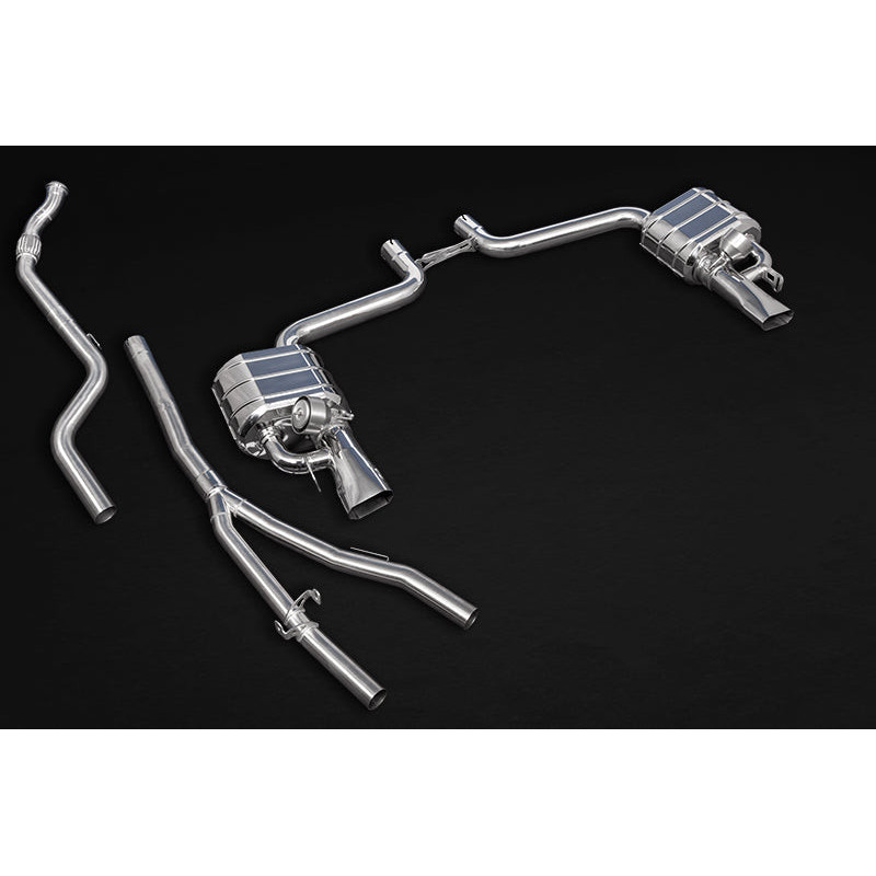 Komplett-Abgasanlage aus Edelstahl mit Klappe Capristo Mercedes-Benz E53 (213/238) 2020-2023 02MB02403027