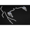 Système d'échappement complet en acier inoxydable avec valve Capristo Mercedes-Benz E53 (213/238) 2020-2023 02MB02403027