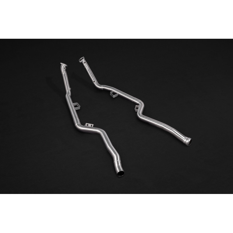 Downpipe decatalizzatori in acciaio inox Capristo Mercedes-Benz CLS63 (218) 2010-2018 02MB01503004