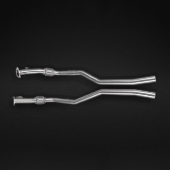 Tubi sostitutivi pre-silenziatore in acciaio inox Capristo Audi RS5 (F5) Sportback 2019 02AU00503015