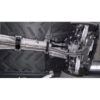 Sistema di scarico completo in acciaio inox con valvola Capristo Mercedes-Benz CLA45 (C117) 2013-2018 02MB08403016