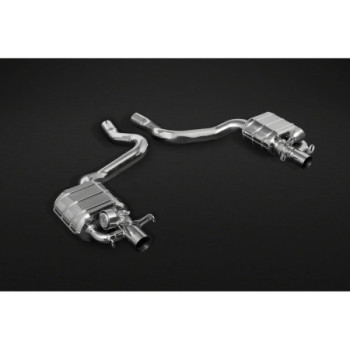 Komplett-Abgasanlage aus Edelstahl mit Klappe Capristo Mercedes-Benz C63/S (205) 2015-2018 02MB02003027