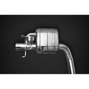Sistema di scarico completo in acciaio inox con valvola Capristo Mercedes-Benz C63/S (205) 2015-2018 02MB02003027