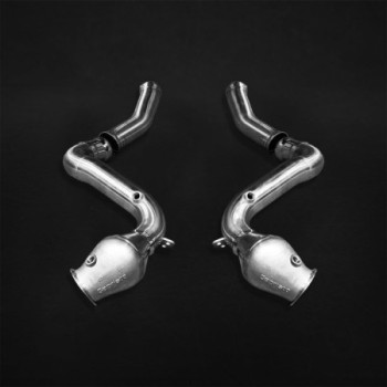 Downpipe Katalysator-Ersatzrohre aus Edelstahl Capristo Mercedes-Benz C63/S (205) 2015-2018 02MB02003025