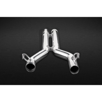 Tubos de sustitución silenciador tramo central de inox Capristo Mercedes-Benz C63 (204) Black Series 2011-2013 02MB02003006