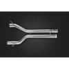 Stainless steel pipes replacement silencer centre section Capristo Mercedes-Benz C63 (204) Black Series 2011-2013 02MB02003006