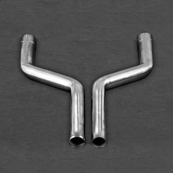 Collettori di scarico in acciaio inox con catalizzatori sportivi 250 celle e tubi sostitutivi Capristo Mercedes-Benz C63 (204)
