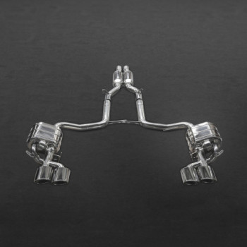 Sistema di scarico completo in acciaio inox con valvola Capristo Mercedes-Benz C63 (204) 2007-2014 02MB02003001