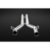Stainless steel pipes replacement silencer centre section Capristo Mercedes-Benz C63 (204) 2007-2014 02MB02003006