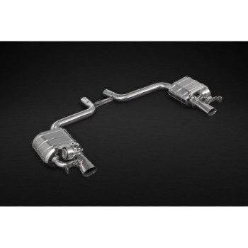 Système d'échappement complet en acier inoxydable avec valve Capristo Mercedes-Benz C43 (205) Facelift 2019-2022 02MB10303001