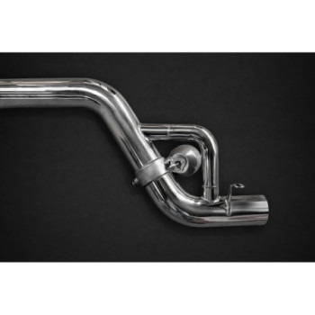 Stainless steel complete exhaust system with valve and decat pipe Capristo Mercedes-Benz AMG GT/S 2015-2021 02MB08903001