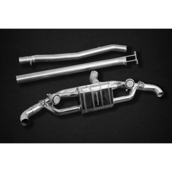Sistema di scarico completo in acciaio inox con valvola Capristo Mercedes-Benz A45 (W177) 2020-2026 02MB08403022
