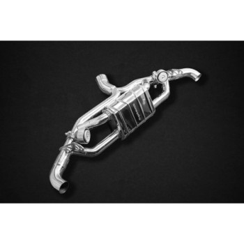 Sistema di scarico completo in acciaio inox con valvola Capristo Mercedes-Benz A45 (W177) 2020-2026 02MB08403022